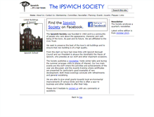 Tablet Screenshot of ipswichsociety.org.uk